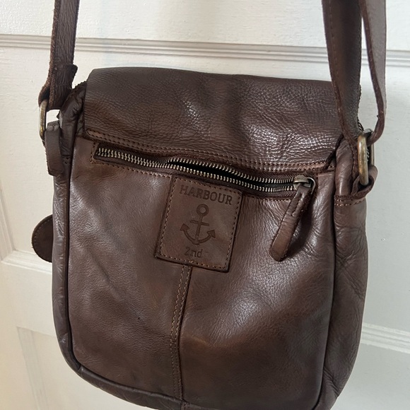 Harbour 2nd Dark Brown Leather Crossbody - Picture 7 of 7